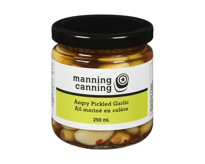 Manning Canning Angry Pickled Garlic - 250.0 ML