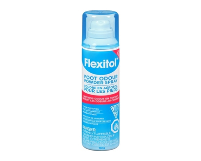 Flexitol Foot Odour Powder Spray, For Smelly Feet - 143.0 G