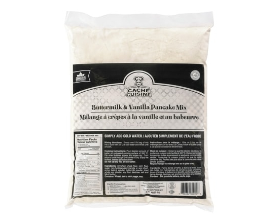Buttermilk & Vanilla Pancake Mix - 2.27 KG