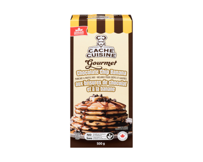 Cache Cuisine Pancake & Waffle Mix Chocolate Chip Banana - 500.0 G