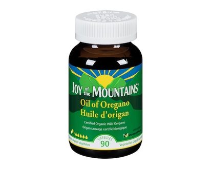 Joy of the mountain Vegetarian Liquid Capsules Oil of Oregano - 90.0 EA