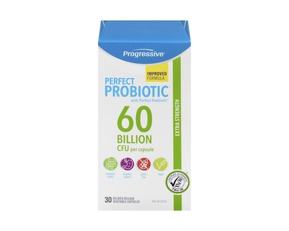 Progressive 60 Milliards D'Ufc Par Capsule Puissance Élevée Perfect Probiotic - 30.0 EA