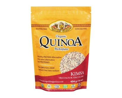 Inca's Gold Organic Tricolour Quinoa - 454.0 G