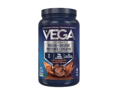 Vega Performance protéines + créatine poudre arôme de chocolat crémeux - 918.0 G