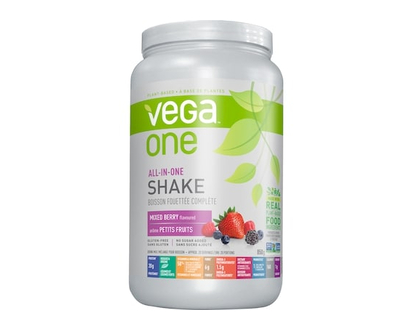 Vega All-in-One Protein Powder, Mixed Berry - 850.0 G