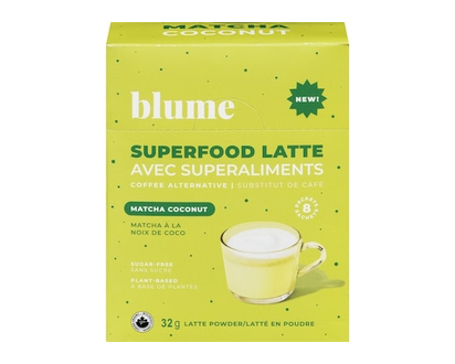 Blume Latte Powder Superfood Matcha Coconut - 4.0 G
