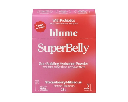 Superbelly Gut-Building Hydration Powder Strawberry Hibiscus - 28.0 G