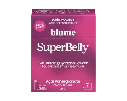 Blume Superbelly Gut-Building Hydration Powder Açaà­ Pomegranate - 28.0 G