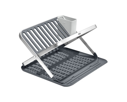 Oxo Fold Flat Dish Rack - 1.0 EA