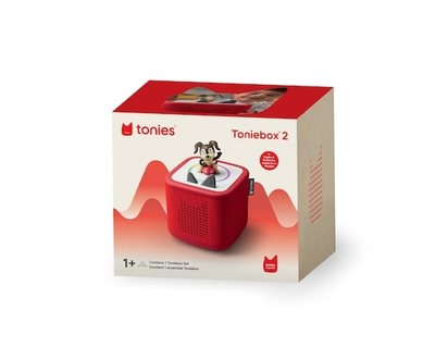 Tonies Playtime Puppy Toniebox 2 Start Set - Sunset Red (Bilingual) - 1.0 EA
