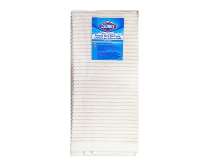 Clorox 2 Pack Terry Rib Kt Set Tan - 2.0 EA