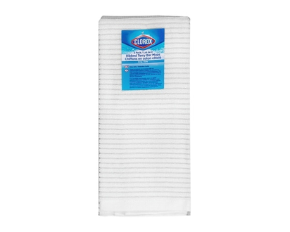 Clorox 2 Pack Terry Rib Kt Set Gray - 2.0 EA