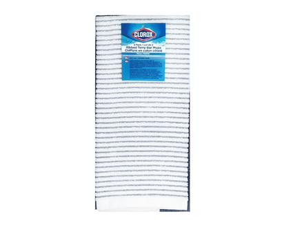 Clorox 2 Pack Terry Rib Kt Set Navy - 2.0 EA