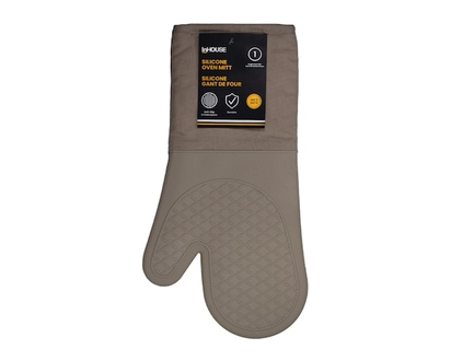 InHouse Premium Silicone Oven Mitt Tan - 1.0 EA