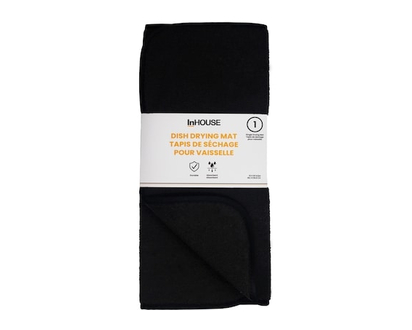 InHouse Drying Mats Dark Gray - 1.0 EA