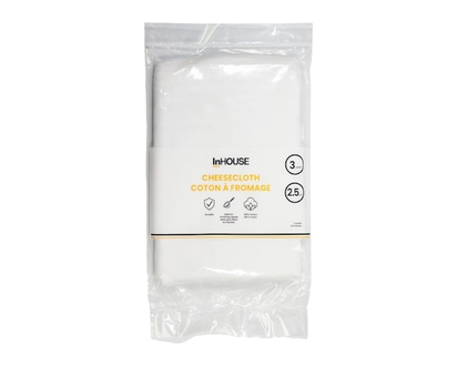 InHouse 3 Yards Cheesecloth White - 1.0 EA