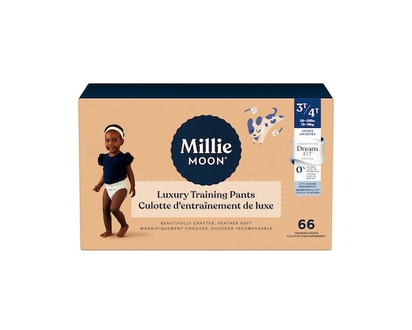 Millie Moon Luxury Training Pants, Size 3T-4T, 66 Count - 66.0 EA