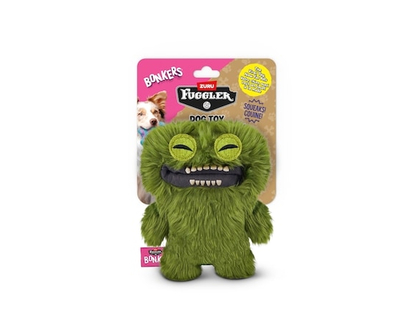 Count Underoo Mcgoo Squeaky & Plush Dog Toy for Playtime, Green - 1.0 EA