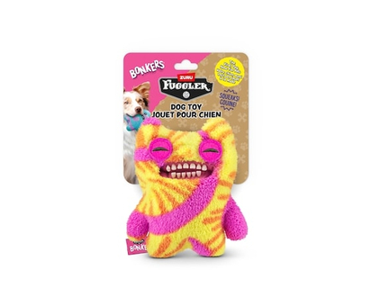 BONKERS Old Tooth Squeaky & Plush Dog Toy, Tie Dye for Playtime - 1.0 EA