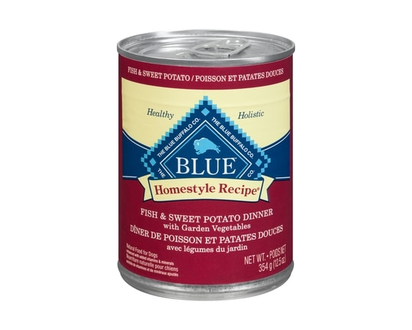Blue Buffalo Homestyle Recipe Fish & Sweet Potato Dinner with Garden Vegetables - 354.0 G