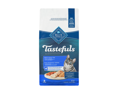 Blue Buffalo Tastefuls Adult Cat Indoor Chicken & Brown Rice Dry Cat Food - 0.9 KG