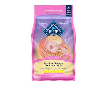 Blue Buffalo Tastefuls Adult Cat Sensitive Stomach Chicken & Brown Rice Dry Cat Food - 2.2 KG