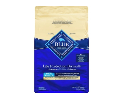 Blue Buffalo Life Protection Formula Adult Dry Dog Food, Chicken and Brown Rice - 2.2 KG