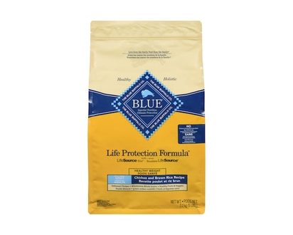Blue Buffalo Life Protection Formula Adult Small Breed Healthy Weight Dry Dog Food, Chicken and Brown Rice - 2.2 KG