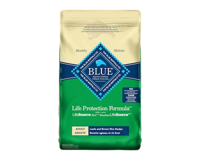 Blue Buffalo Life Protection Formula Adult Dry Dog Food, Lamb and Brown Rice - 4.5 KG