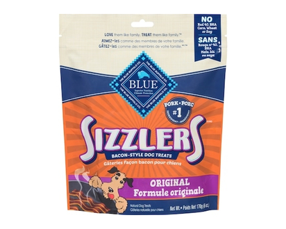 Blue Buffalo Sizzlers Pork Dog Treat - 170.0 G