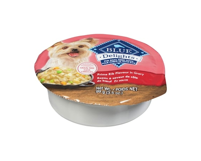 Blue Buffalo Delights Prime Rib Flavor in Gravy - 0.1 KG