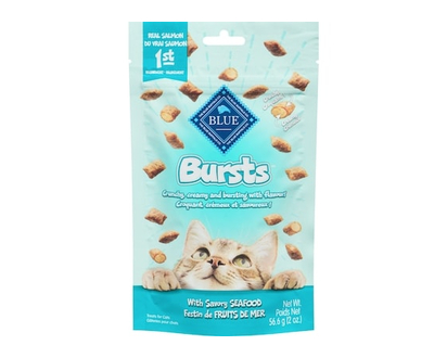 Blue Buffalo Bursts Seafood Cat Treats - 60.0 G