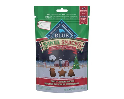 Blue Buffalo Santa Snacks Soft - Moist Dog Treats - 1400 G
