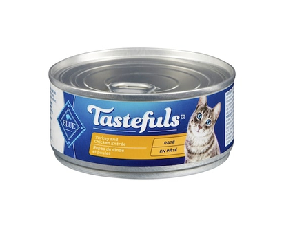 Blue Buffalo Tastefuls Natural Food For Adult Cats Turkey And Chicken Entrà©e Patà© - 85.0 G