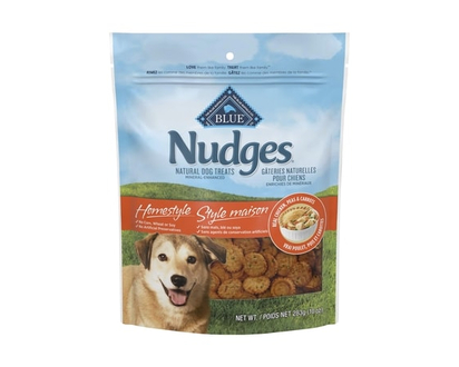 Blue Buffalo Nudges Natural Dog Treats Homestyle Real Chicken, Peas & Carrots - 283.0 G