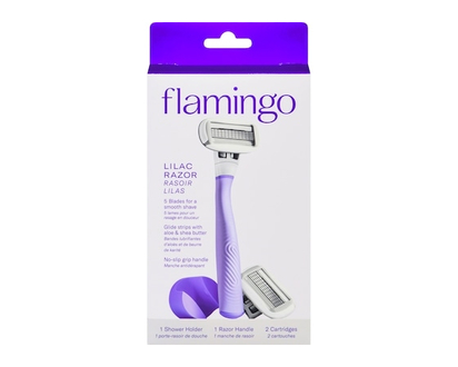 Flamingo 5-Blade Women's Razor - Lilac - 1.0 EA