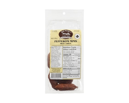 Noah Martin Country Store Pepperoni Minis Mild - 125.0 G