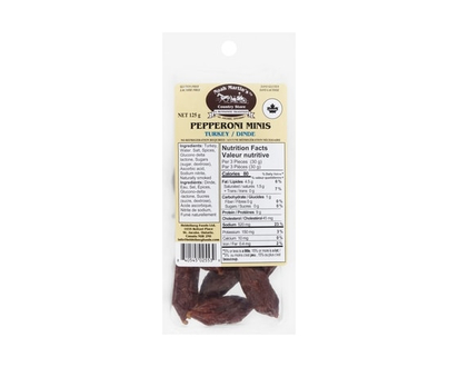 Noah Martin Country Store Pepperoni Minis Turkey - 125.0 G
