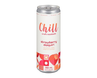 Chill St Non-Alcoholic Cocktail Strawberry Daiquiri - 355.0 ML