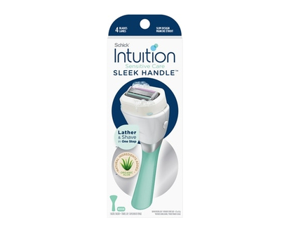 Intuition Sensitive Care Sleek Razor Handle and 1 Refill - 1 EA