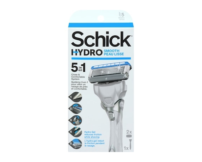 Schick Hydro Smooth Men's Razor 2 Razor Refills - 1.0 EA