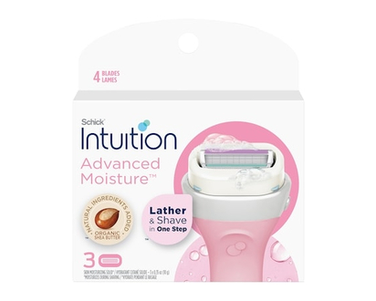 Schick Cartouches de lames Schick Intuition Hydratation améliorée avec beurre de karité, 3u - 3.0 EA