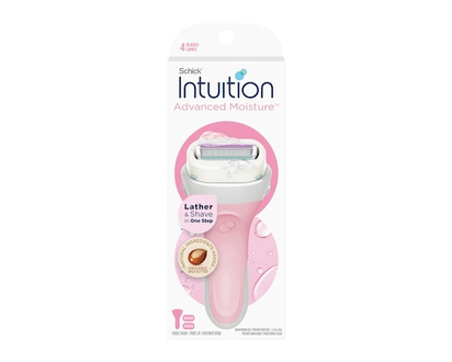 Schick Rasoir pour femmes Schick Intuition Hydratation améliorée avec beurre de karité, 1 manche et 2 cartouches - 1.0 EA