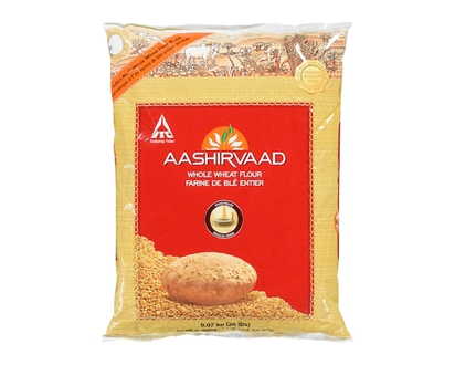 Aashirvaad Whole Wheat Flour - 9.07 KG