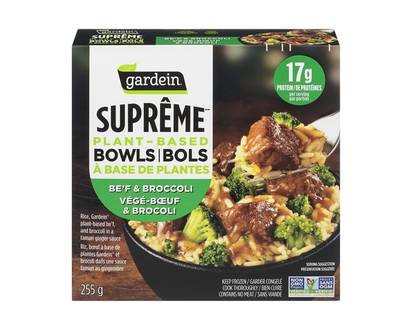 Gardein Suprême Plant-Based Bowls Be'f & Broccoli - 255.0 G