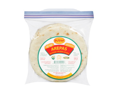 Arepas White With Cheese - 500.0 G