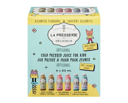 Cold Pressed Juice For Kids Assorted Flavours - 213.0 ML