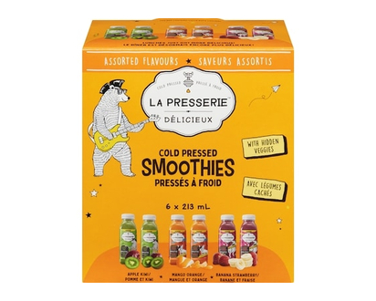 Cold Pressed Smoothies Assorted Flavours - 213.0 ML