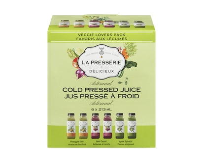 Cold Pressed Juice Veggie Lovers Pack - 213.0 ML