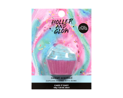 Cupcake-Shaped Bath Bomb Cake It Easy Sweet Scented - 1.0 EA